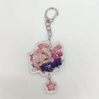 Anime SK8  Figure Keychain Bag Pendant Transparent Acrylic Cartoon Character Skateboard Key Chain Ring Jewelry Gift