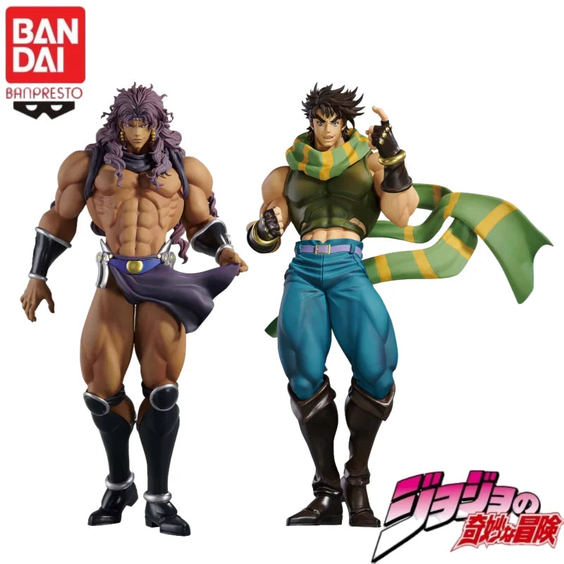 In Stock 100% Original Bandai Jojo's Bizarre Adventure Battle Tide Mometria Joseph Joestar Cars 22Cm Pvc Figure Model Toy Gift