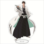 Anime BLEACH Acrylic Stand Manga Figures Kurosaki Ichigo Miniatures Figurines Garage Kits Model Toys GK Ornaments Decoration