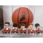 Anime Slam Dunk Toys Sakuragi Hanamichi Cute Figure Boys Collectible Model Car Ornament Boyfriend Christmas Gift 5Pcs Set