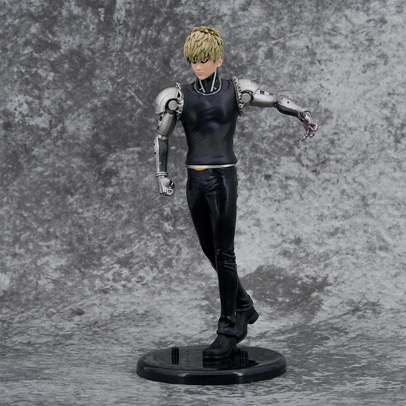 20cm Anime ONE PUNCH MAN Genos Figure Action Figure Figurine Collection Model Doll Toys Gift