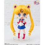 Bandai Genuine Figuarts Mini Sailor Moon Black Lady 30th Anniversary Anime Action Figure Collectible Model Toys Gift Children