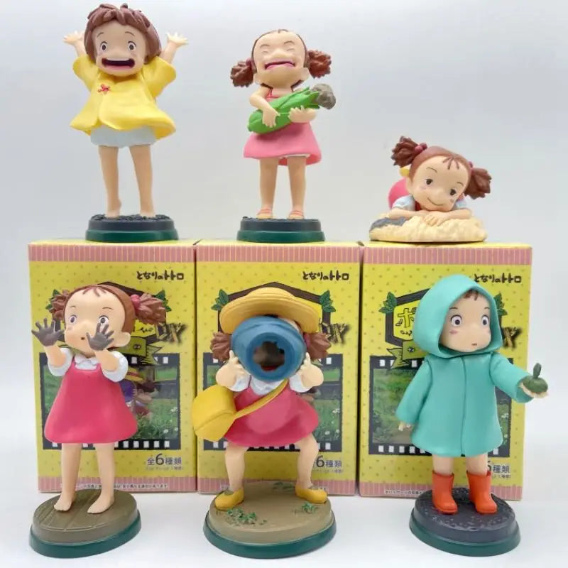 New Arrival Anime Cute Doll Cute Movie Character Ponyo Blind Box Pvc Figure Model Desktop Decoration Kids Toys Birthday Gifts