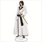 Anime BLEACH Acrylic Stand Manga Figures Kurosaki Ichigo Miniatures Figurines Garage Kits Model Toys GK Ornaments Decoration