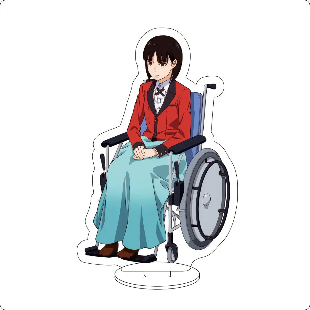 Anime Kakegurui Acrylic Stand Ornaments Momobami Kirari Saotome Meari Ryōta Suzui Jabami Yumeko Figure Stand Halloween Gifts