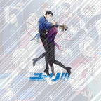 15CM HOT Anime Yuri on Ice Acrylic Stand Model Cosplay Charm Characters Ornament Accessories Goods Collection Christmas Gifts