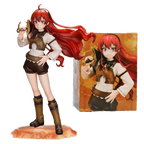 18cm Magician Eris Greyrat/Sylphiette Action Figure Mushoku Tensei：Jobless Reincarnation Anime Figure PVC Adult Model Doll Toys