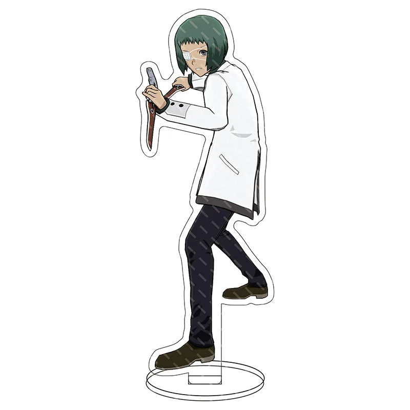 Anime Tokyo Ghoul Acrylic Stand Kaneki Ken Figures Miniatures Manga Figurines Garage Kits Model Toys GK Ornaments Decoration