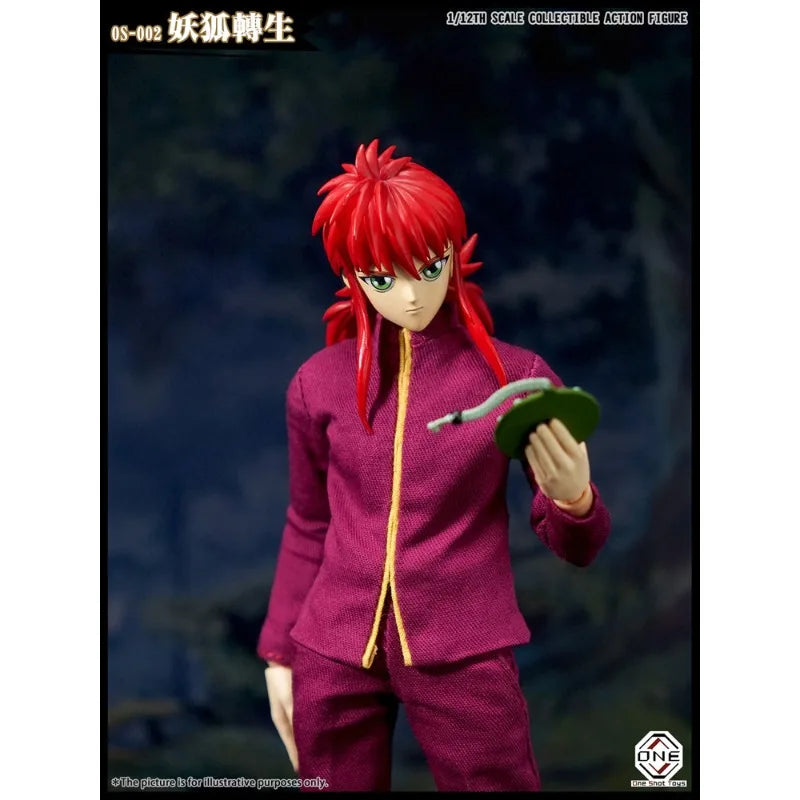 OneShot Toys  Original Yu Yu Hakusho 1\12 Series Tibetan Horse Action Figure Model Toys Movable Model Ornaments Gifts Fo Boys