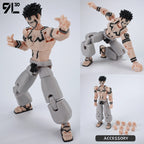 9L3D Lucky13 Gojo Sukuna Jujutsu Fushiguro Toji Gojo Satoru Action Figure Dummy13 T13 Multi-Jointed Collectible Toys Titan13