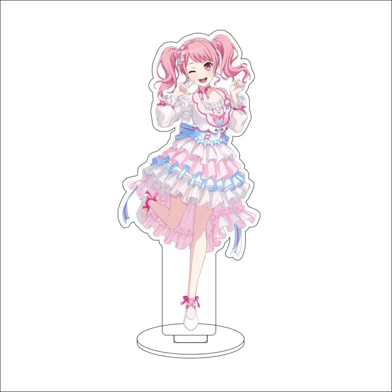 Anime BanG Dream! Acrylic Stand Ornaments Taki Shiina Rui Yashio Rei Wakana Kokoro Tsurumaki Figure Stand Halloween Gifts
