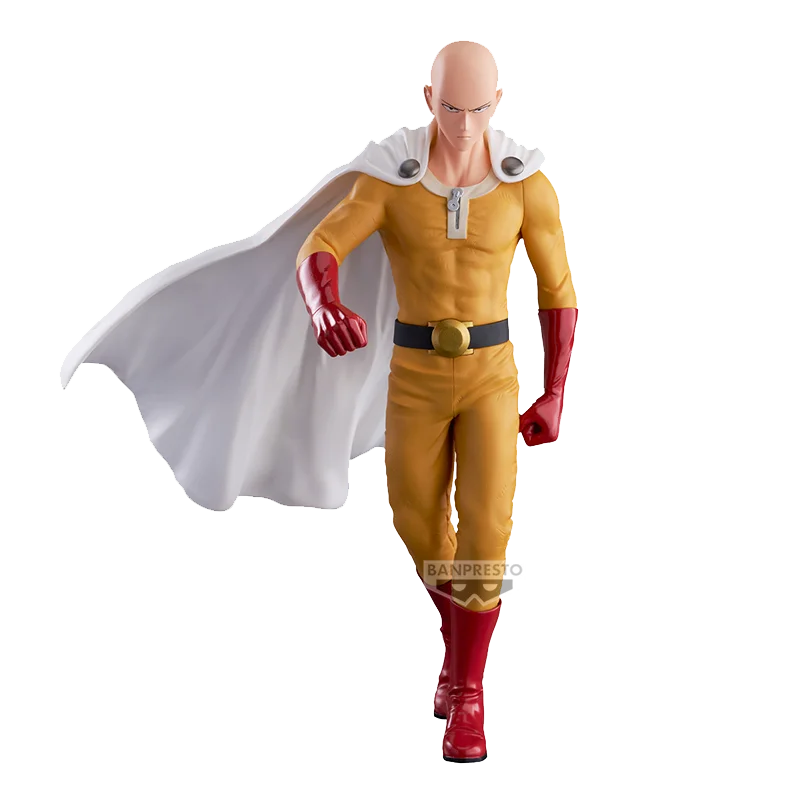 In Stock Original BANDAI BANPRESTO Grandista ONE PUNCH-MAN Saitama PVC Anime Figures Action Figure Model Toys