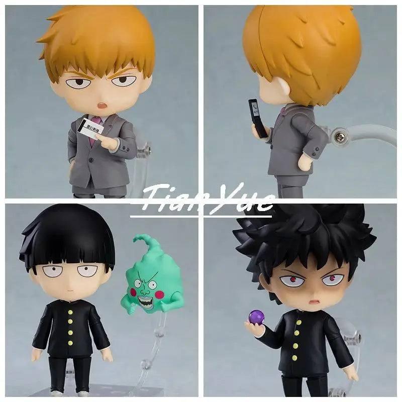 Anime Mob Psycho 100 Shigeo Kageyama 1913 Arataka Reigen 1922 Cute Version Action Figure Model Toy 10cm