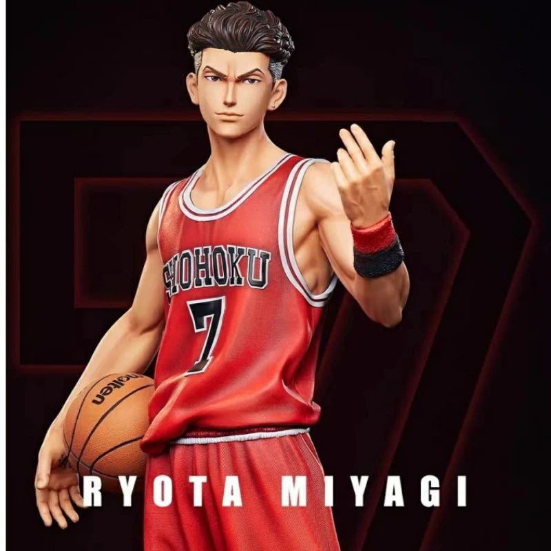 NEW Slam Dunk Anime Figure Sakuragi Hanamichi Kaede RukawBasketball Team Figurine Statue PVC Action Figure Collectible Model Toy