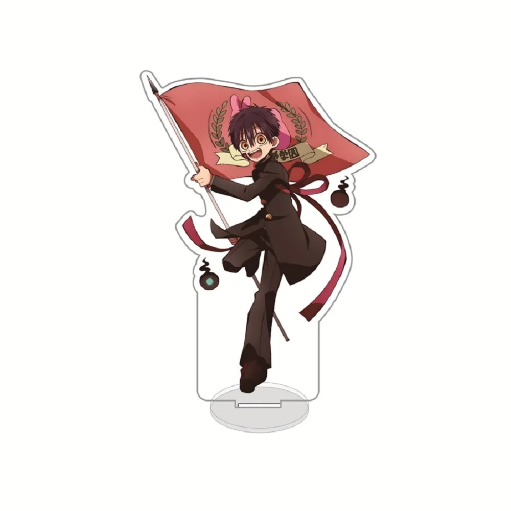 15cm Hot Anime Toilet-Bound Hanako-Kun Figure Stands Model Cute Character Yashiro Nene Acrylic Double-Sided Standing key chain
