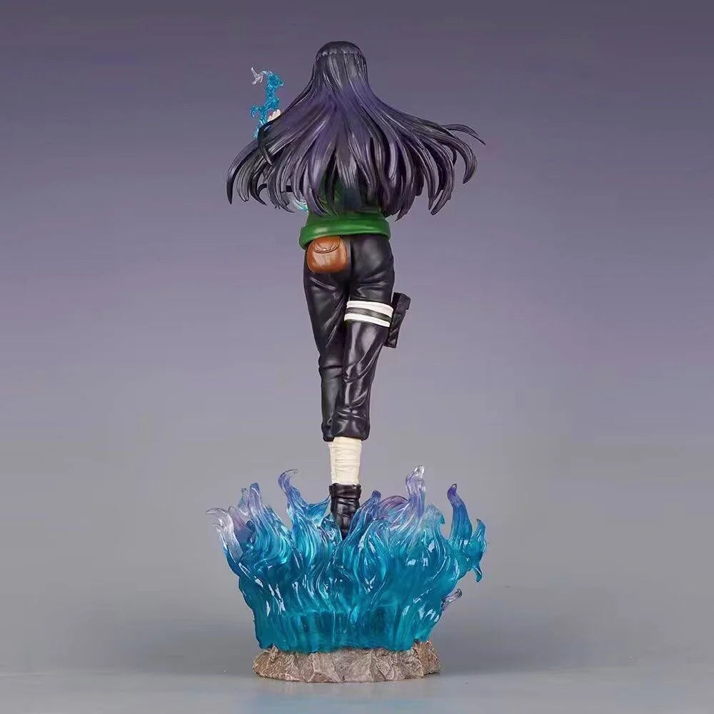 34cm/13.39in Anime NARUTO Figure Hyuga Hinata Action Figures Pvc Statue Desktop Ornamen Collection Model Toys Gifts