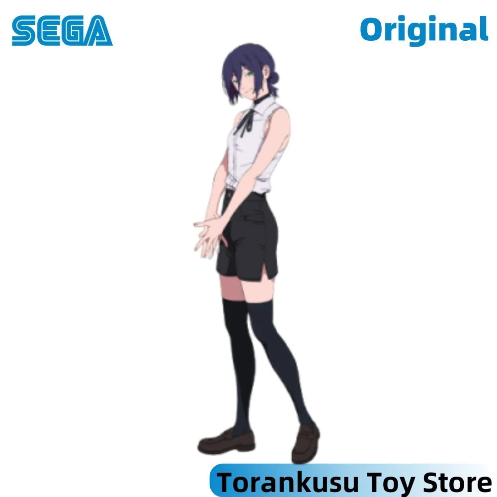 Furyu Chainsaw Man Anime Reze Noodle Stopper Action Figures Model Figurine Original Figuarts Decoration Collection Toys