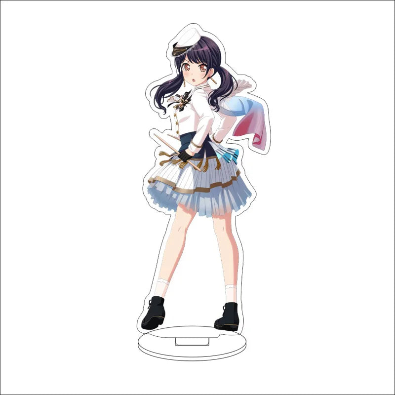 Anime BanG Dream! Acrylic Stand Ornaments Kasumi Toyama Ran Mitake Aya Maruyama Yukina Minato Figure Stand Halloween Gifts
