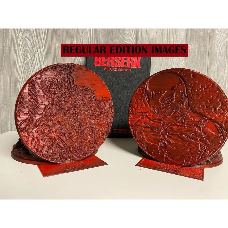 Berserk Guts Dragon Slayer Resin Book Stand Decoration Anime Character Bedroom Study Desk Decoration Ornament Birthday Gifts