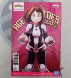 In Stock BANDAI Banpresto Original Anime My Hero Academia-Ochaco Uraraka Anime Figures Model Collection PVC Model Toys