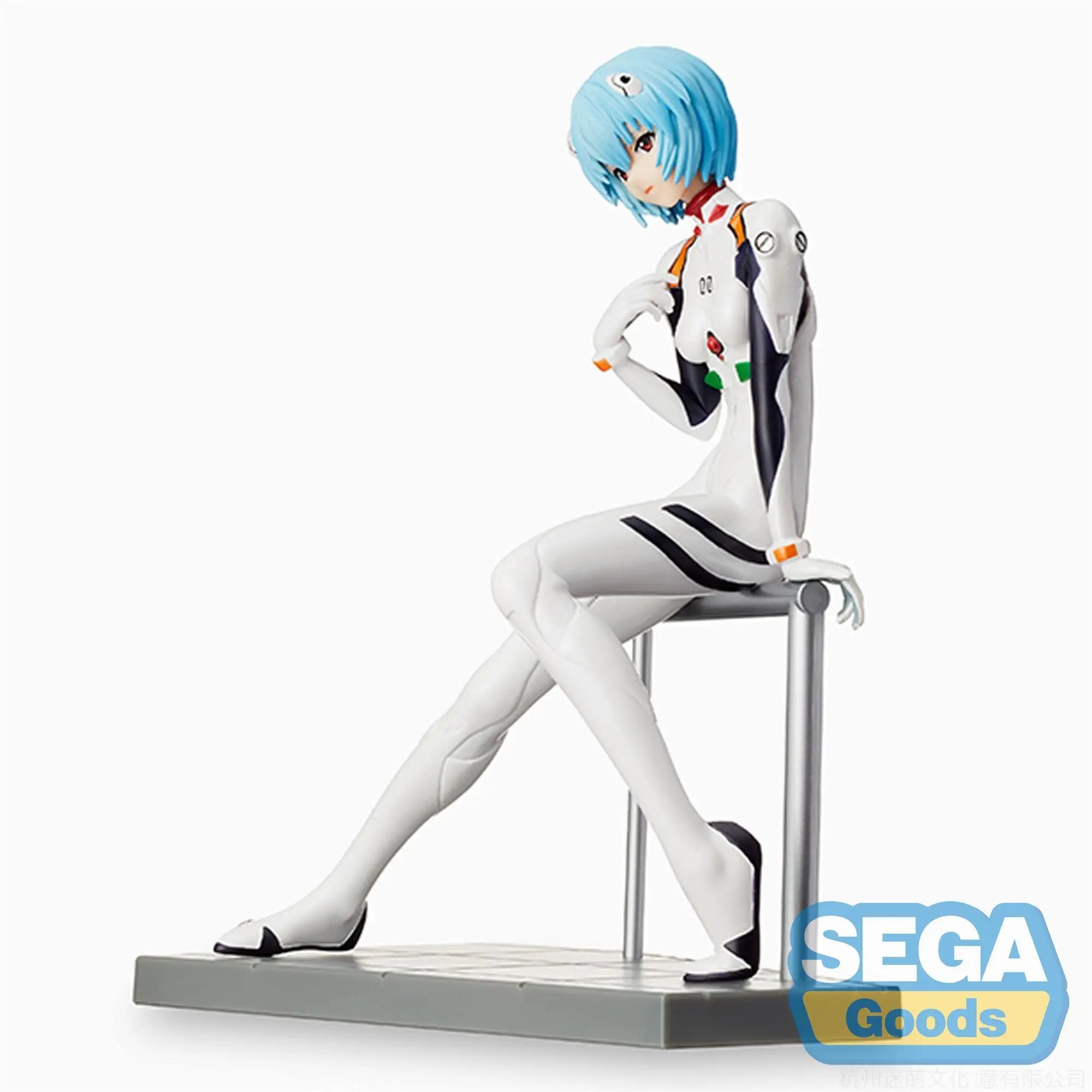 In Stock Original SEGA NEON GENESIS EVANGELION Ayanami Rei PVC Anime Figures Action Figure Model Toys Christmas Gift