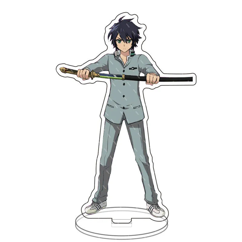 Japan Anime Seraph Of The End Acrylic Stands Model Figure Mikaela Hyakuya Cosplay Plate Holder Topper Birthday Fans Christmas