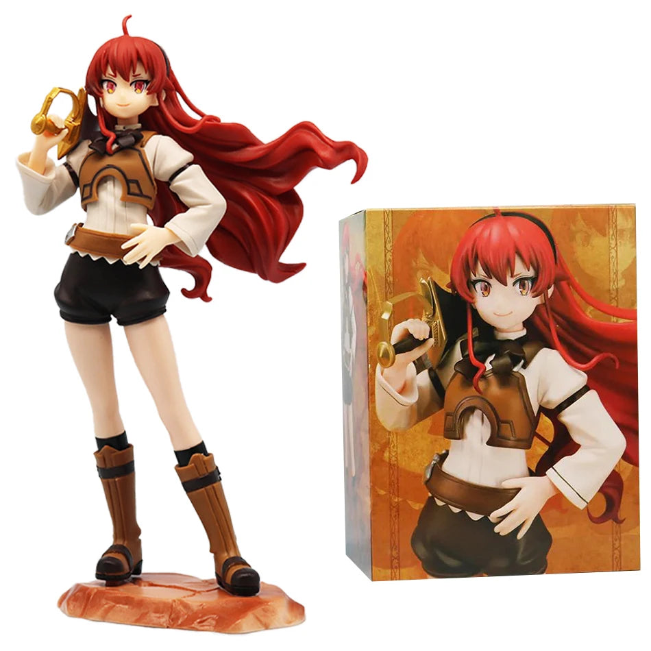 Anime Eris Greyrat Figurine Action Mushoku Tensei Jobless Reincarnation Figure Eris Statue Decoration PVC Collection Model Toys