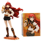 Anime Eris Greyrat Figurine Action Mushoku Tensei Jobless Reincarnation Figure Eris Statue Decoration PVC Collection Model Toys