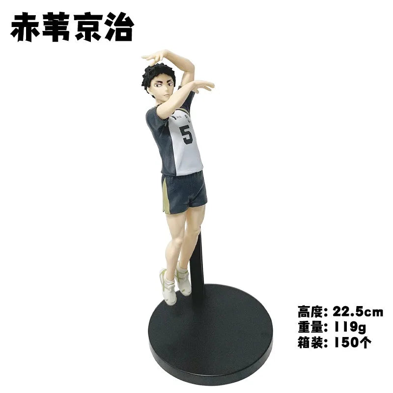 Anime Haikyu!! Kintarou Kageyama Akaashi Keiji Toru Oikawa Action Figure Toys