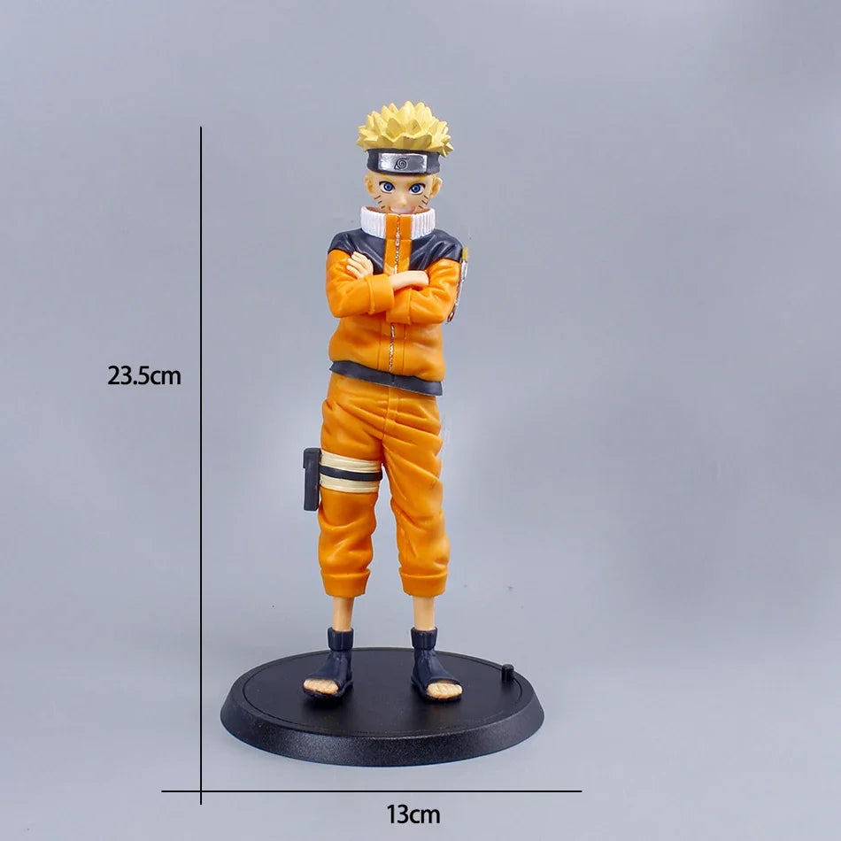 Animated character Naruto Uchiha Itachi Sasuke Pain Kakashi Naruto Shippuden action character set model children's toy gift