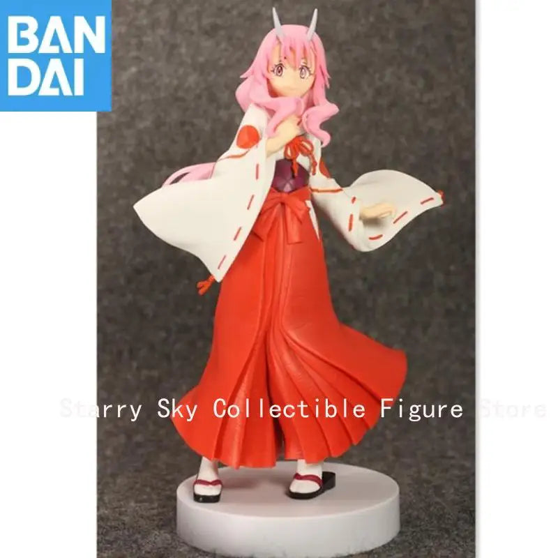 Genuine Bandai That Time I Got Reincarnated As A Slime Espresto Maiden Costume Texture Shuna Figure Model Collector Figurine Toy