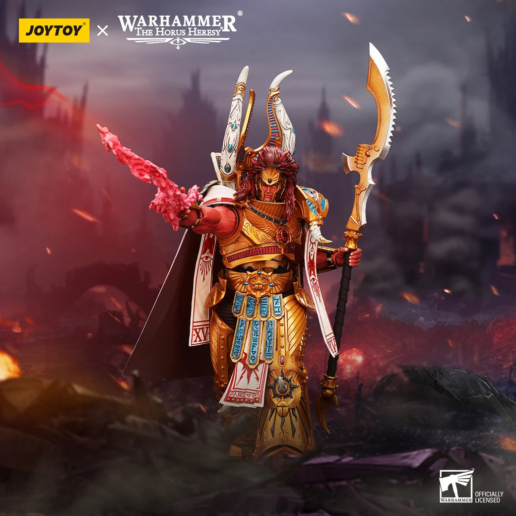 JOYTOY Warhammer 40k 1/18 Action Figures 22cm Thousand Sons Magnus the Red Primarch of the XVth Legion