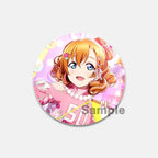 Anime Love Live! Brooch for Backpack Cartoon Figure Honoka Kousaka/Maki Nishikino Lapel Pins Badge Accessorie Clothes Decoration