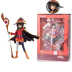 Good Smile Genuine figma God's Blessing on This Wonderful World! Aqua Kazuma Megumin Anime Action Figures Toys Kids Gift Model