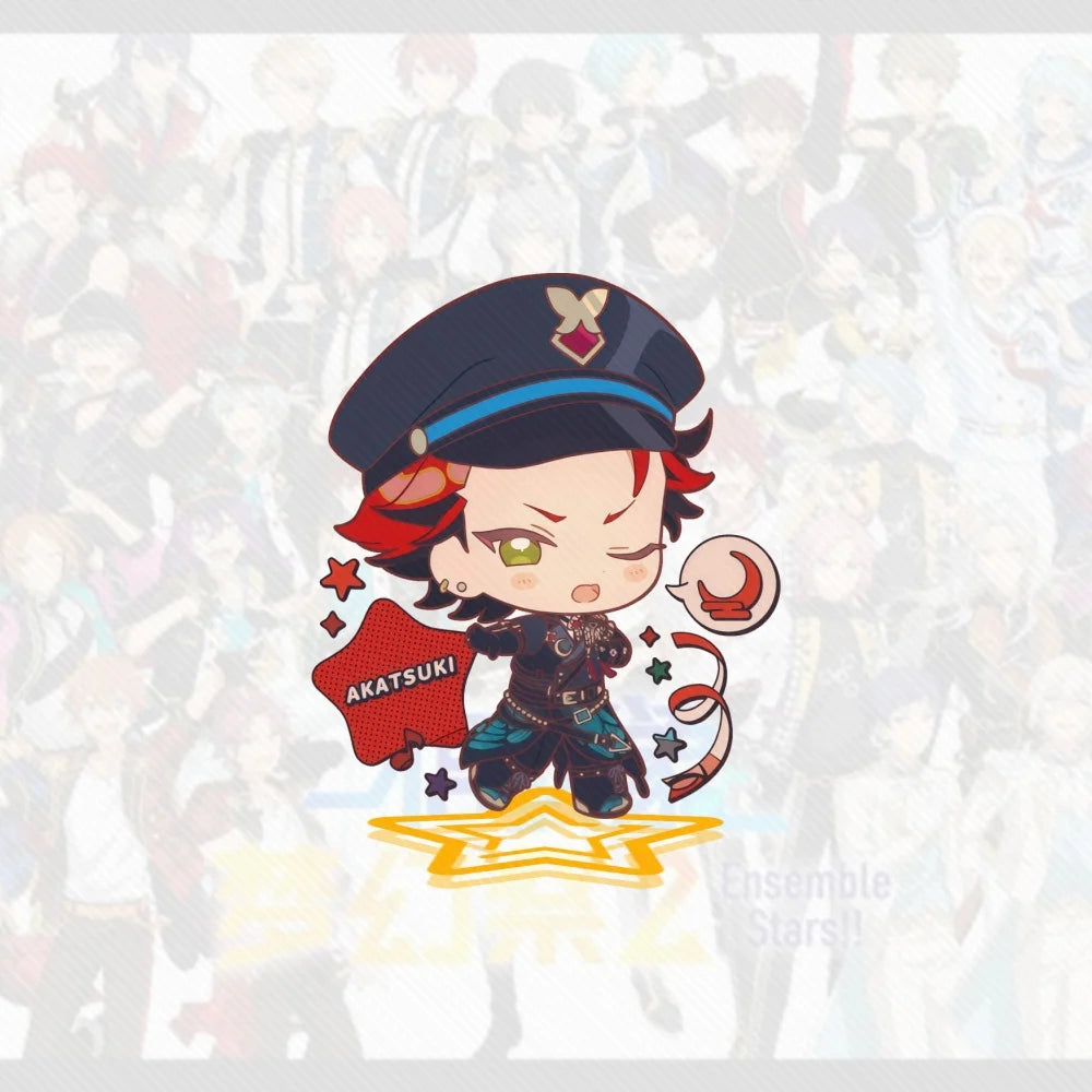 10CM game Ensemble Stars!! Acrylic Stand cute Model Desk Decor Cosplay Characters Ornament Accessories Good Christmas Gifts