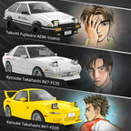 Cada Anime Initial D Champion Vehicle Building Blocks Compatible City Street View Japanese Parking Lot Bricks Toys Boys Gifts