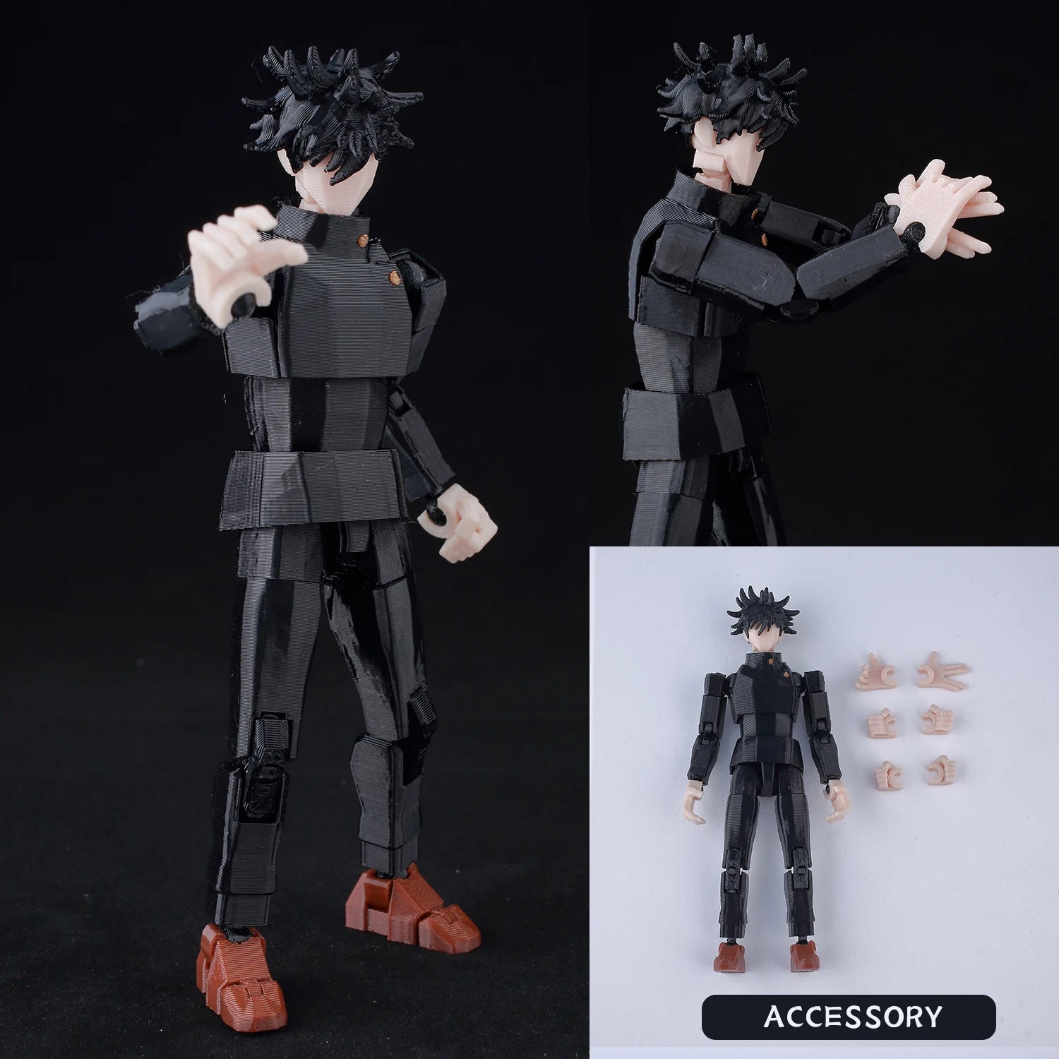 3d Printed Dummy13 Jujutsu Kaisen Ryomen Sukuna Action Figure Anime Model Toys Multi-Jointed Poseable Collectible Toy Gift