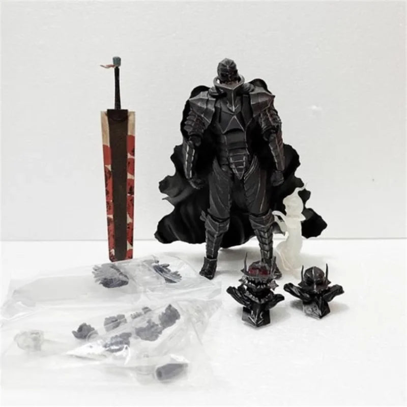 【Spot Goods】410 Bellsman Figma 359 Guts Black Swordsman PVC Action Figure Toy Anime Collectible Model Doll Gift