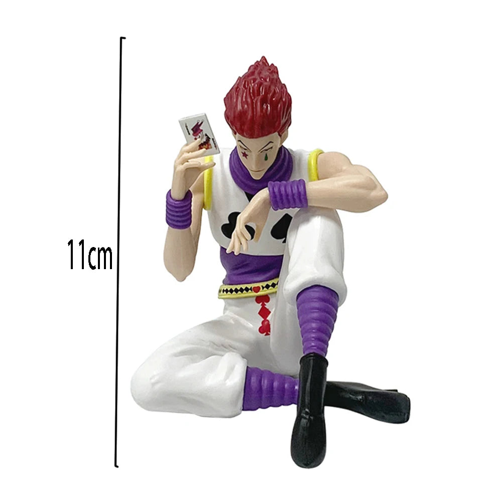 Hunter Hunter Anime Figure Collectible Model PVC  Action Figure  Hisoka Chrollo Lucilfer/Kurapika Figurine Model Toys Gift