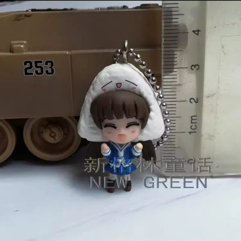 Fruits Baskets Tohru Honda Sohma Kyo Sohma Yuki Gacha Action Figure Model Toy Cartoon Anime Keychain Pendant Children's Gifts