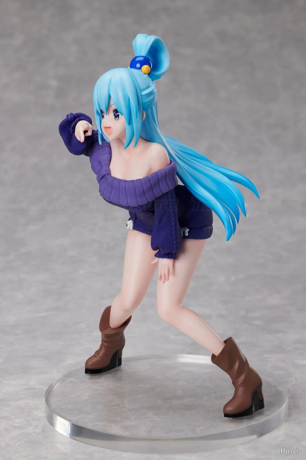 【In Stock 】Original ElCOCO KonoSuba:God's Blessing on This Wonderful World! Aqua 1/7 Scale Figures Anime Ornaments Gifts