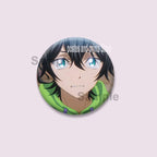 Cartoon Figure Miya Chinen Reki Kyan Button Pins Anime SK8 The Infinity Round Brooch Bag Clothes Accessories Jewelry Badge Gifts