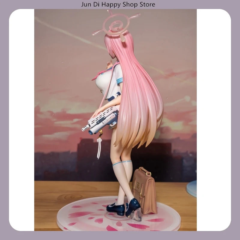 Blue Archive Urawa Hanako Casual Clothes 24cm Standing Pose Anime Figure Statue Desktop Decoration Gift