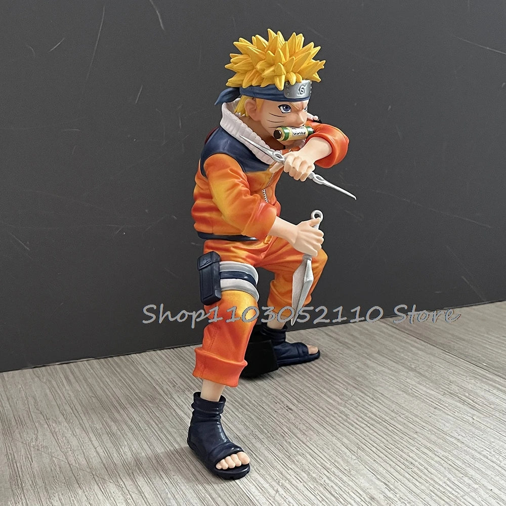Naruto Uchiha Sasuke Uzumaki Figure Anime Naruto Zhenyi Handmade Figure Model Collection Toy Doll Birthday Gifts