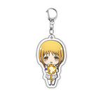 Fruits Basket Anime Acrylic Keychain Lovely Bag Charm Pendant Gift Fun Key Chain Cute Souvenir Creative Llavero Friend Kingring