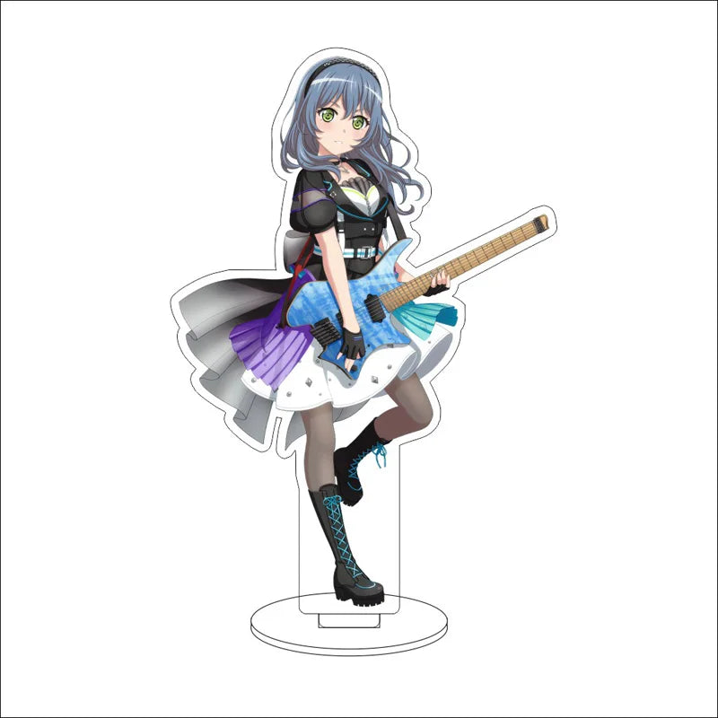 Anime BanG Dream! Acrylic Stand Ornaments Kasumi Toyama Ran Mitake Aya Maruyama Yukina Minato Figure Stand Halloween Gifts