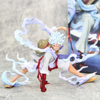 18cm One Piece Sun God Nica Luffy awakens in 5th gear Action Figure Model Statue Toys Collection Decoration Model Toys Gift