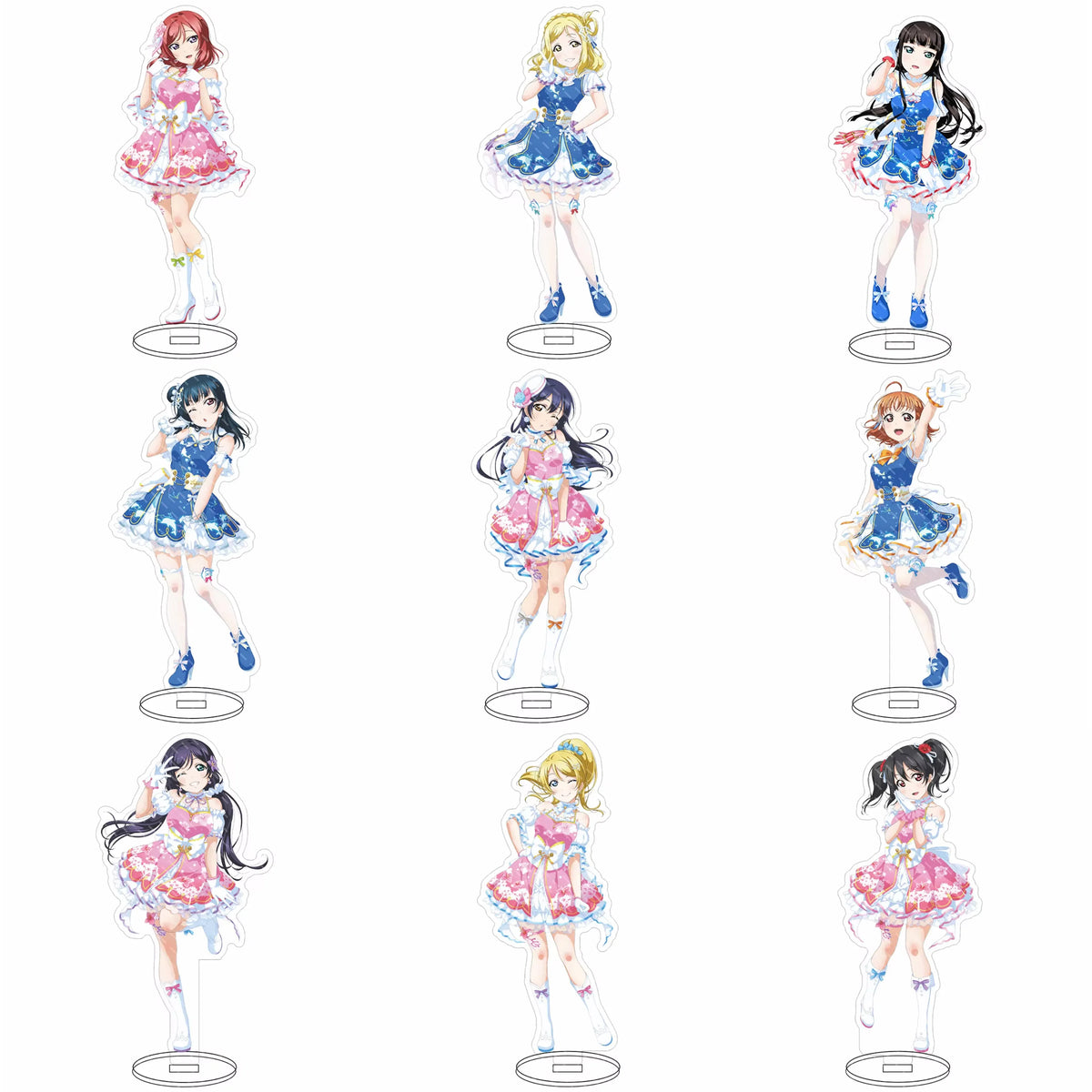 Anime Love Live Lovelive Acrylic Stand Nijigasaki HD Honoka Kousaka Nozomi Tojo Osaka Shizuku Konoe Kanata Yuki Setsuna Gift