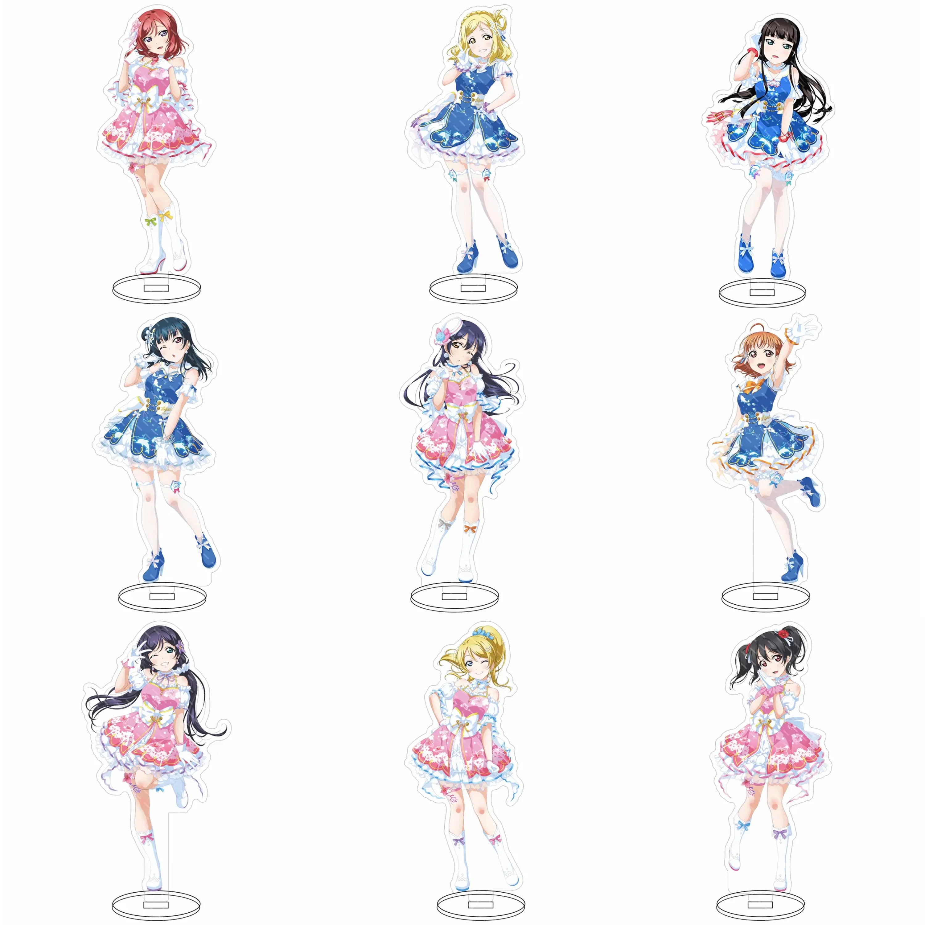 Anime Love Live Lovelive Acrylic Stand Nijigasaki HD Honoka Kousaka Nozomi Tojo Osaka Shizuku Konoe Kanata Yuki Setsuna Gift