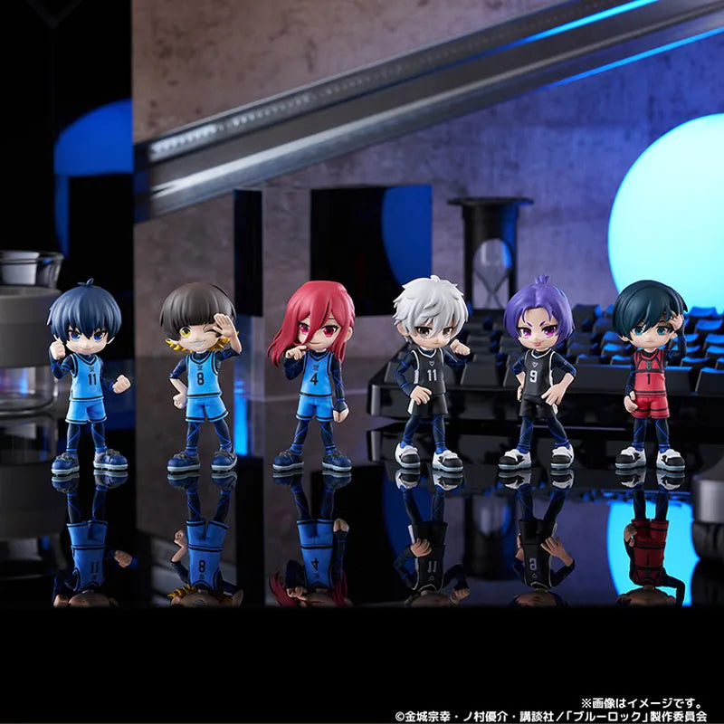 Genuine Bushiroad PalVerse BLUE LOCK Mikage Reo Isagi Yoichi Nagi Seishiro Chigiri Hyoma Anime Action Figure Model Toys Gift